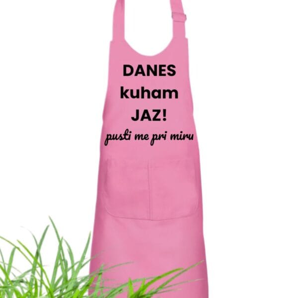 Otroški predpasnik DANES KUHAM JAZ-meter na meter