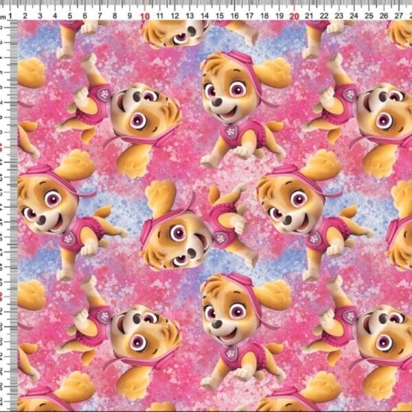 Prevešanka z vzorcem ROZA KUŽKOV-meter na meter