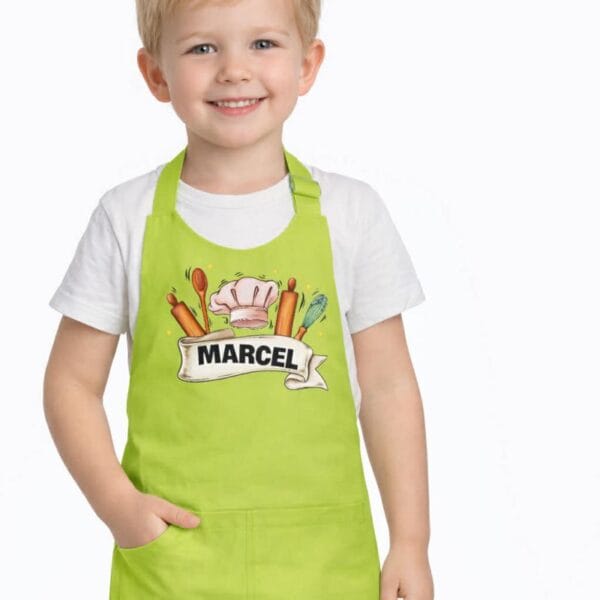 Otroški predpasnik PERSONALIZIRAN-meter na meter