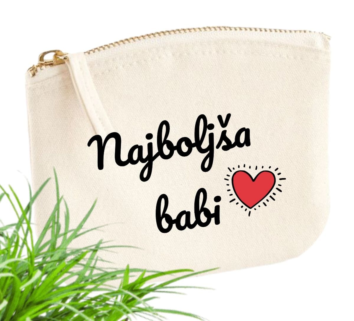 Drobižka/ manjša torbica NAJBOLJŠA BABI-meter na meter