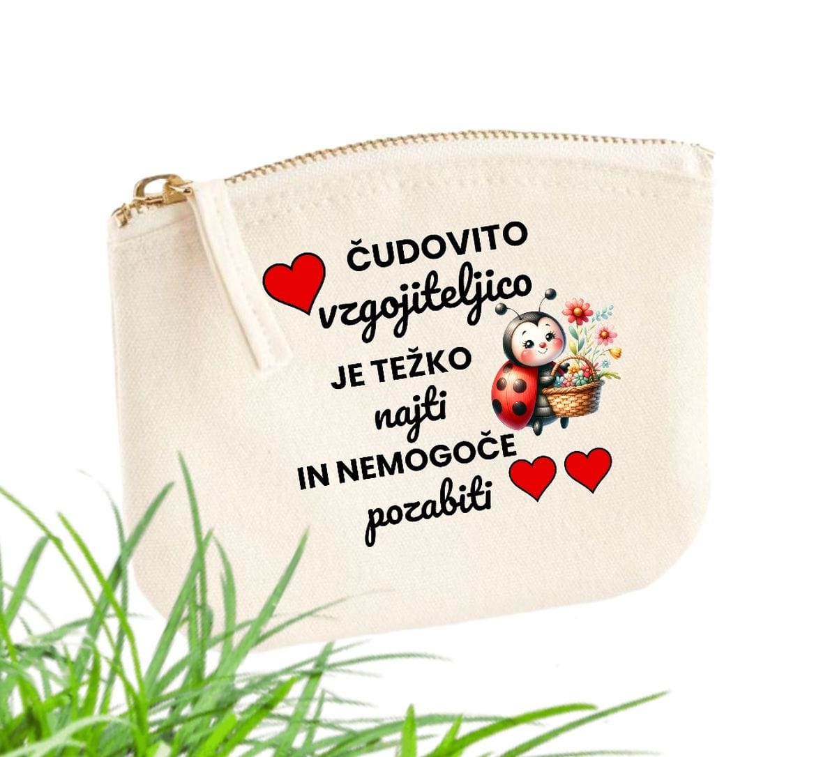 Drobižka/ manjša torbica ZA VZGOJITELJICE-meter na meter