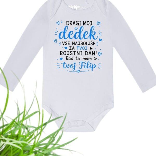 ody-ji z VOŠČILOM ZA rojstni dan DEDKU-meter na meter