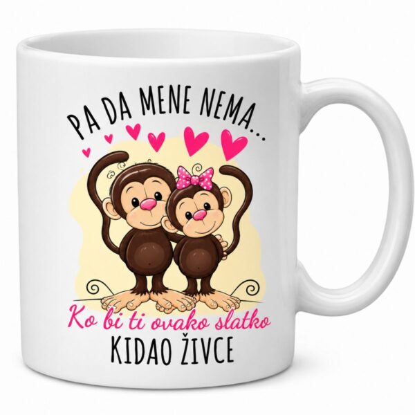 ZABAVNA skodelica-meter na meter