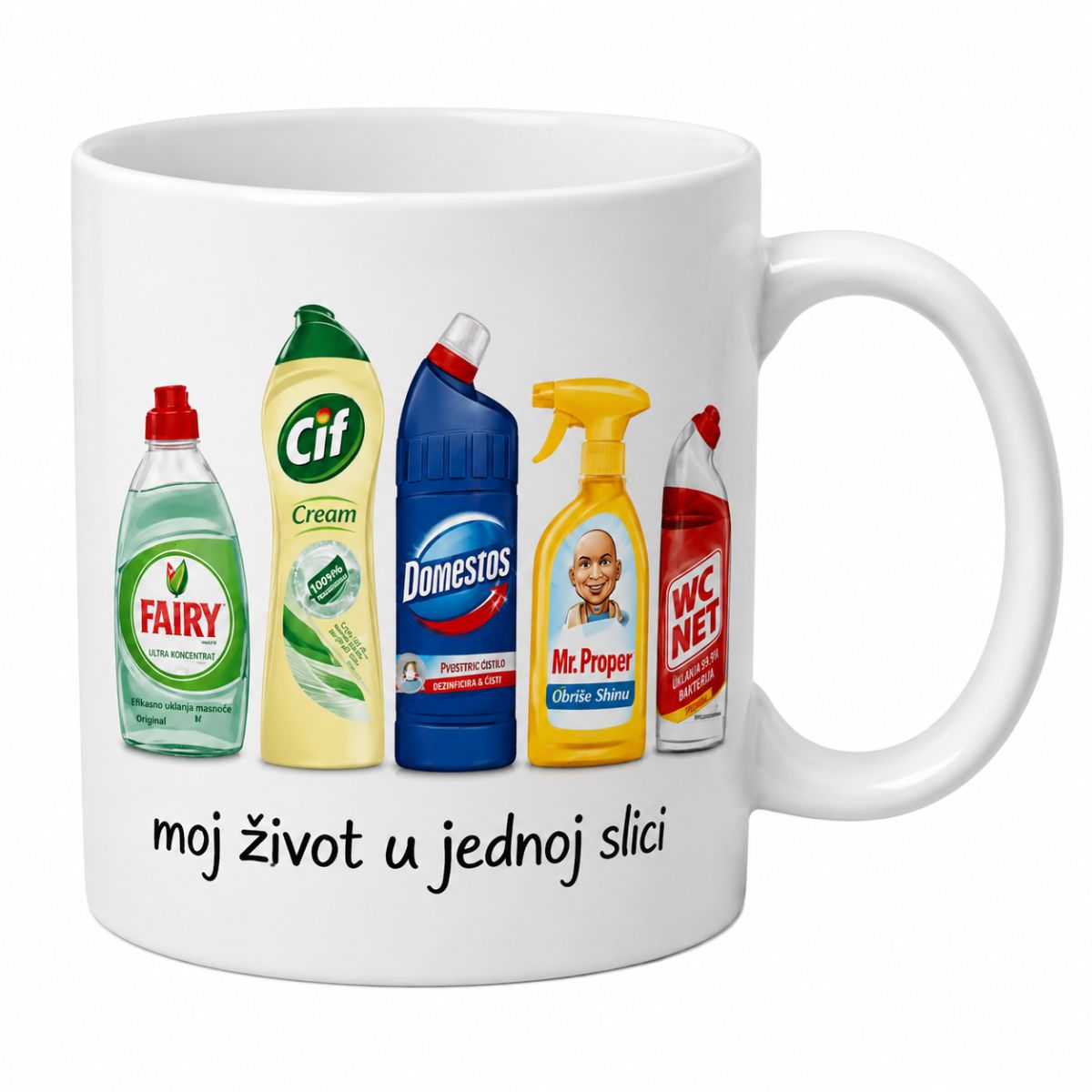 ZABAVNA skodelica-meter na meter